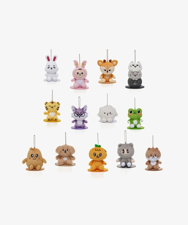 SEVENTEEN MINITEEN Magnet Plush Keyring officialsvtshop