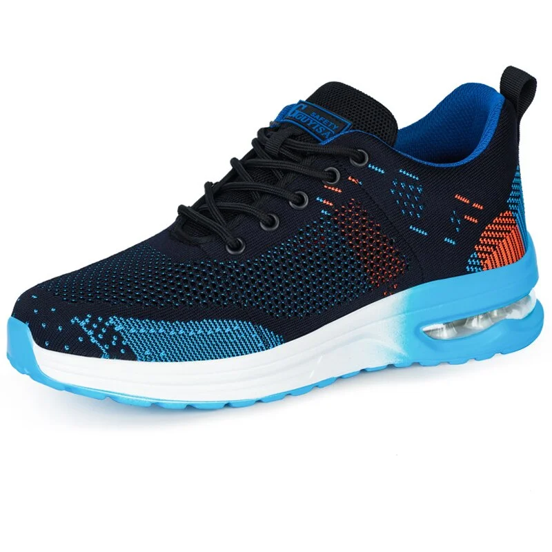 2021 New Air Cushion Work Shoes Men Women Work Sneakers Steel Toe Cap Safety Shoes Men boots Puncture-Proof Protective Shoes