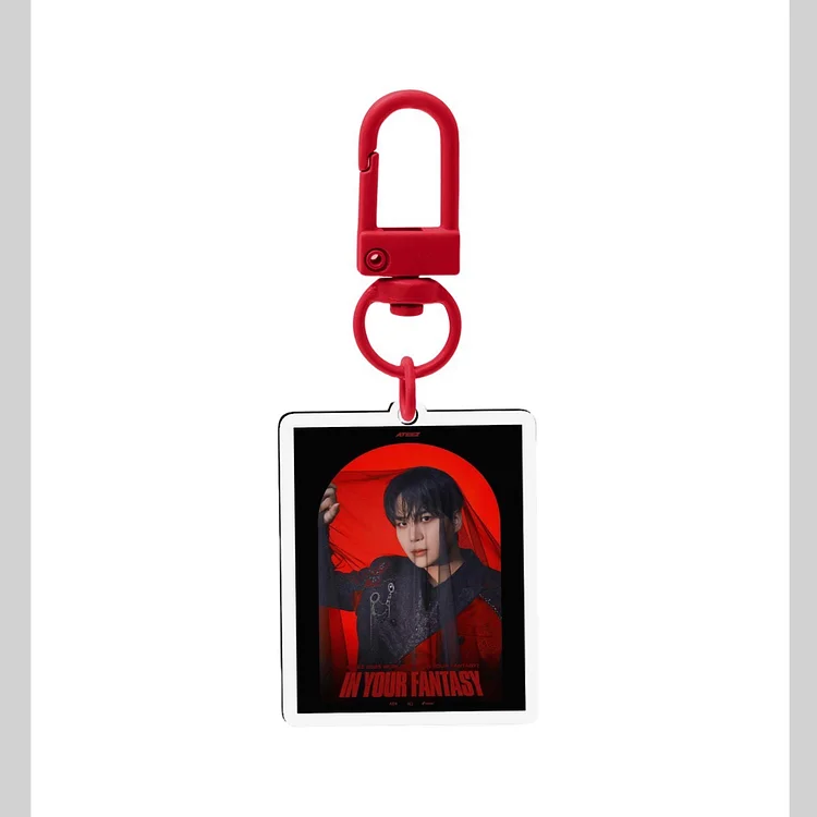 ATEEZ IN YOUR FANTASY ペンダント キーリング サン ATEEZ In Your Fantasy Official Merchandise - Cushion Keyring