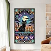(45*75cm)Cat - Full Square Drill Diamond Painting