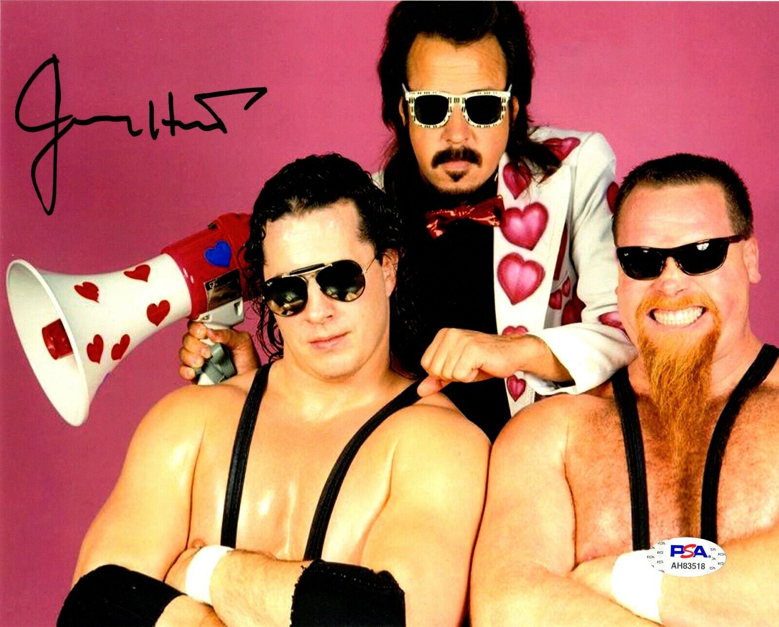 Jimmy Hart autographed signed 8x10 Photo Poster painting WWE PSA COA Mouth of the South