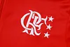 Joyfball 2025/2026 Flamengo Half-Pull Training Suit Red Retro version Football Shirt 1:1 Thai Quality