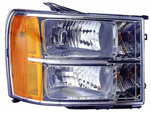 Dronehint For Headlight Lamp 2007-2013 Sierra 1500 2500HD 3500HD Passenger Right RH Side (For: GMC) Parts