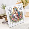 5D DIY Partial Special Shaped Drill Diamond Painting Madonna Art 19.2x19.2cm