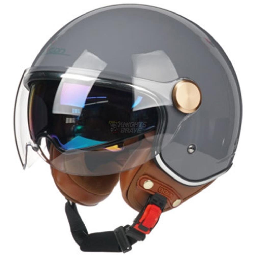 Retro Motorcycle Helmet - Vintage Helmets for Scooter - vzzhome