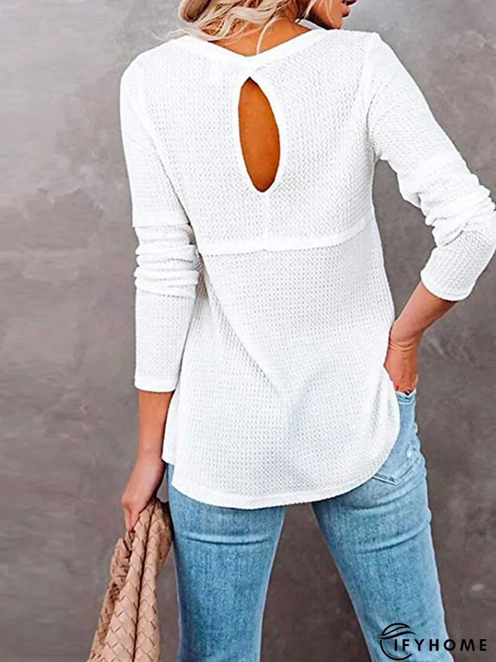 Solid Regular Fit Elegant T-shirt | IFYHOME