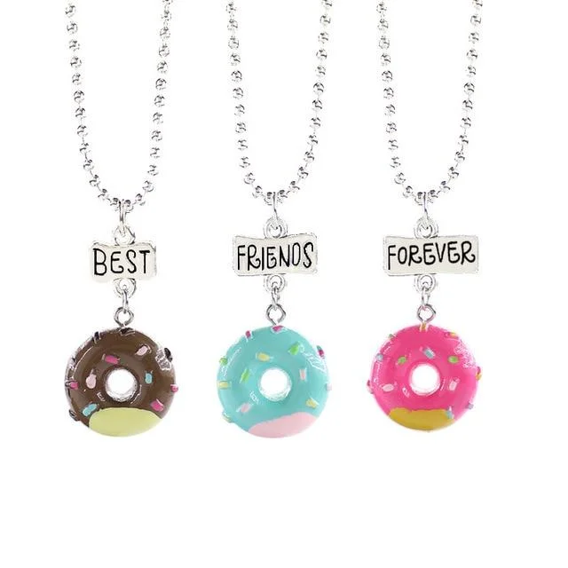 2-3pcs/ Set Cute Cartoon pendent Best Friends Sisters Necklace-Mayoulove