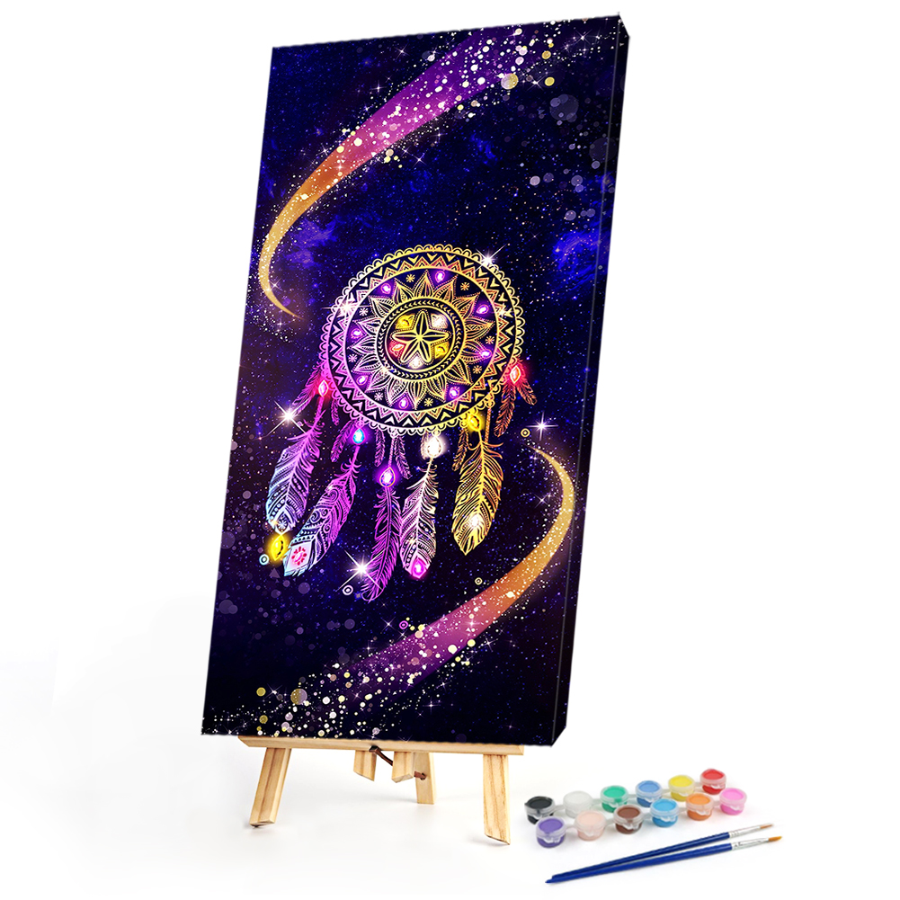 

40*80CM - Paint By Numbers - Dream Catcher (Big Size), 501 Original