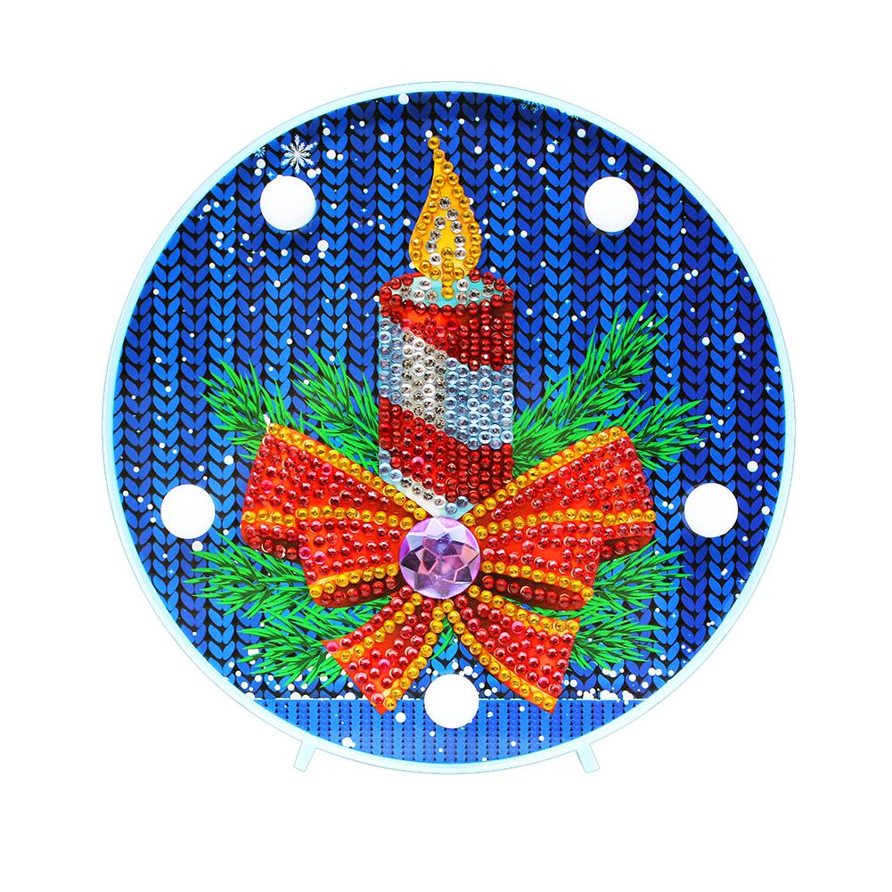 

Christmas Candle-DIY Creative Diamond LED Lamp, 501 Original