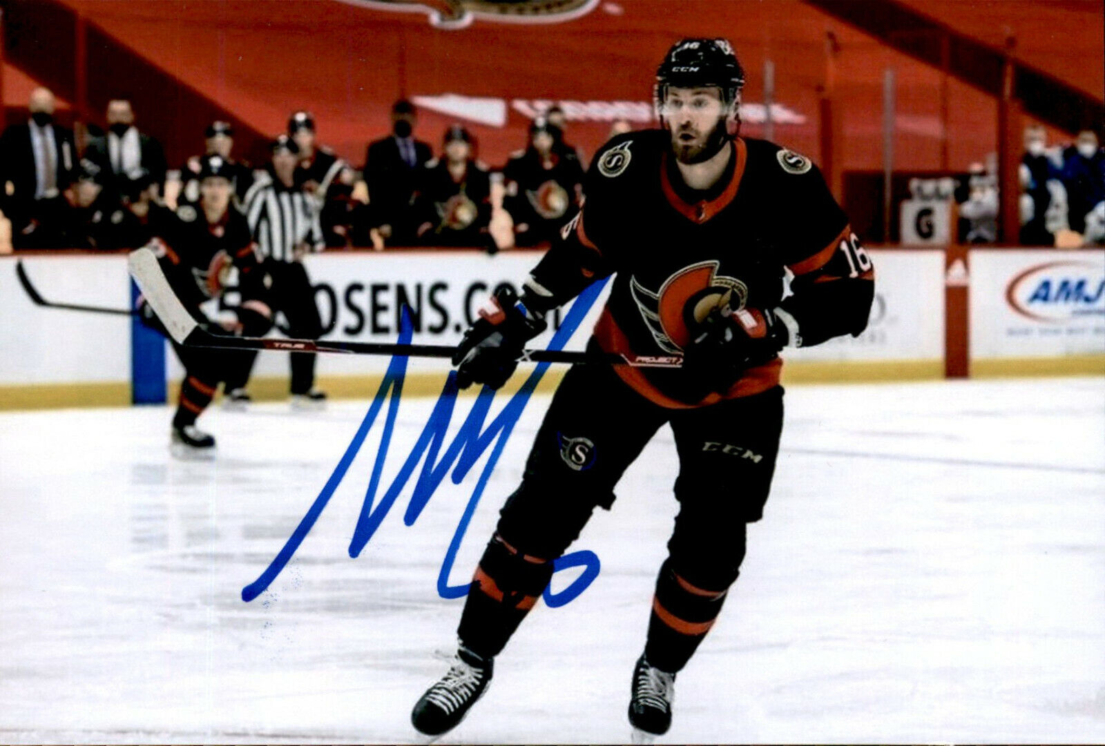 Austin Watson SIGNED autographed 4x6 Photo Poster painting OTTAWA SENATORS #3