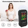 Electromagnetic Radiation Detector Multi-Function for Home Office (Black)