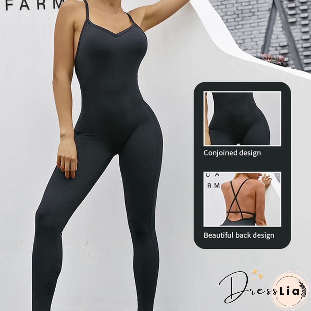 VUTRU Quanlity Pad Sport Suit Female Yoga Set Tracksuit Ensemble Sportswear Jumpsuits Workout Gym Wear Running Clothes Fitness