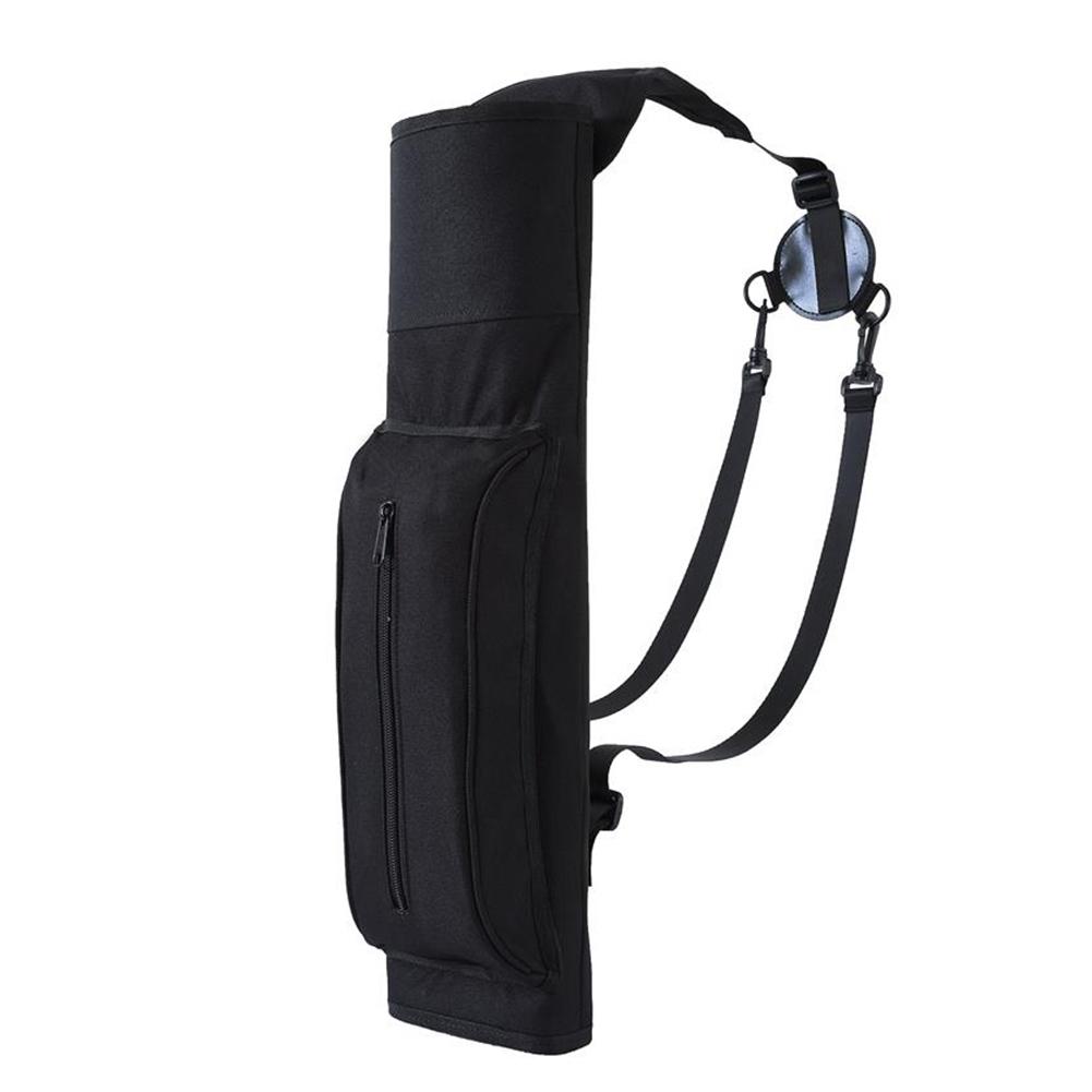 

Outdoor Hunting Back Arrow Quiver Archery Bow Arrow Holder Belt Bag, 黑色, 501 Original