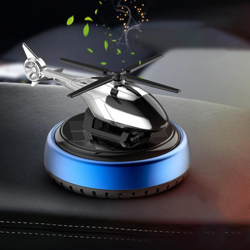 Car Solar Helicopter Aromatherapy