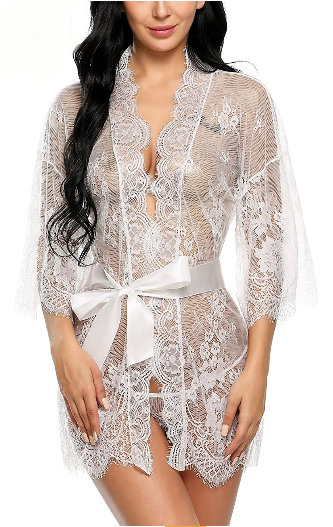 Brownm New Sex Lingerie Women Sexy Seduction Lace Lace Li Dress Doll Lingerie Mesh Pajamas