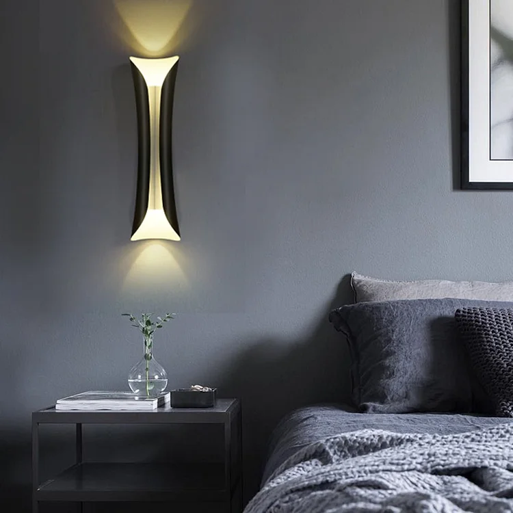 Nordic Minimalist Strip LED Wall Sconces Atmosphere Decorative Lighting for Bedside Corridor - Appledas