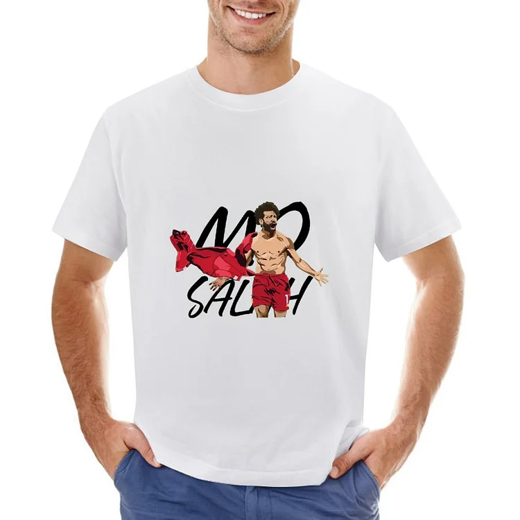 Mohamed Salah Inspired Celebration Men's Soccer Culture Tee