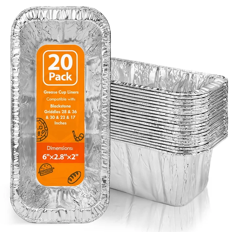20Pack Grease Cup Liners: Grease Catcher Cup