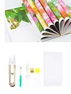 DIY Embroidery Needle Threads Scissors Thimble Cross Stitch Sewing Kit Set