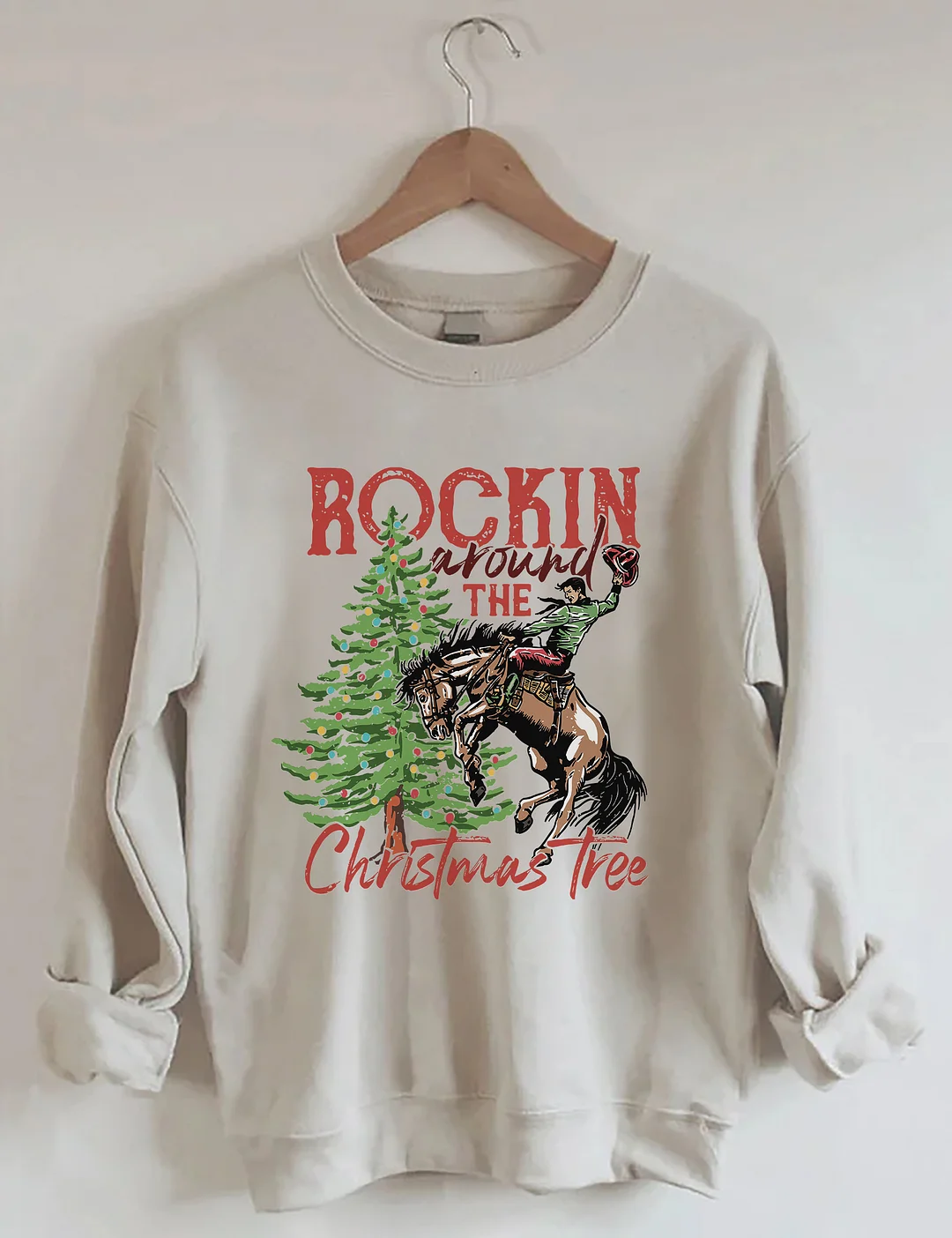 Rocking Around The Christmas Tree Sweatshirt