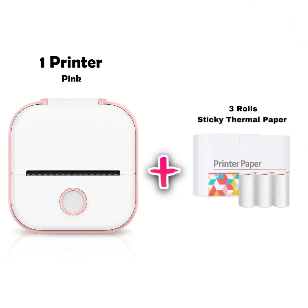 NoteBuddy &ndash; Mini Portable Printer And Paper Rolls
