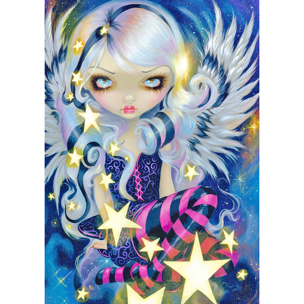 

Big Eyes Doll - Square Drill Diamond Painting - 30*40CM, 501 Original