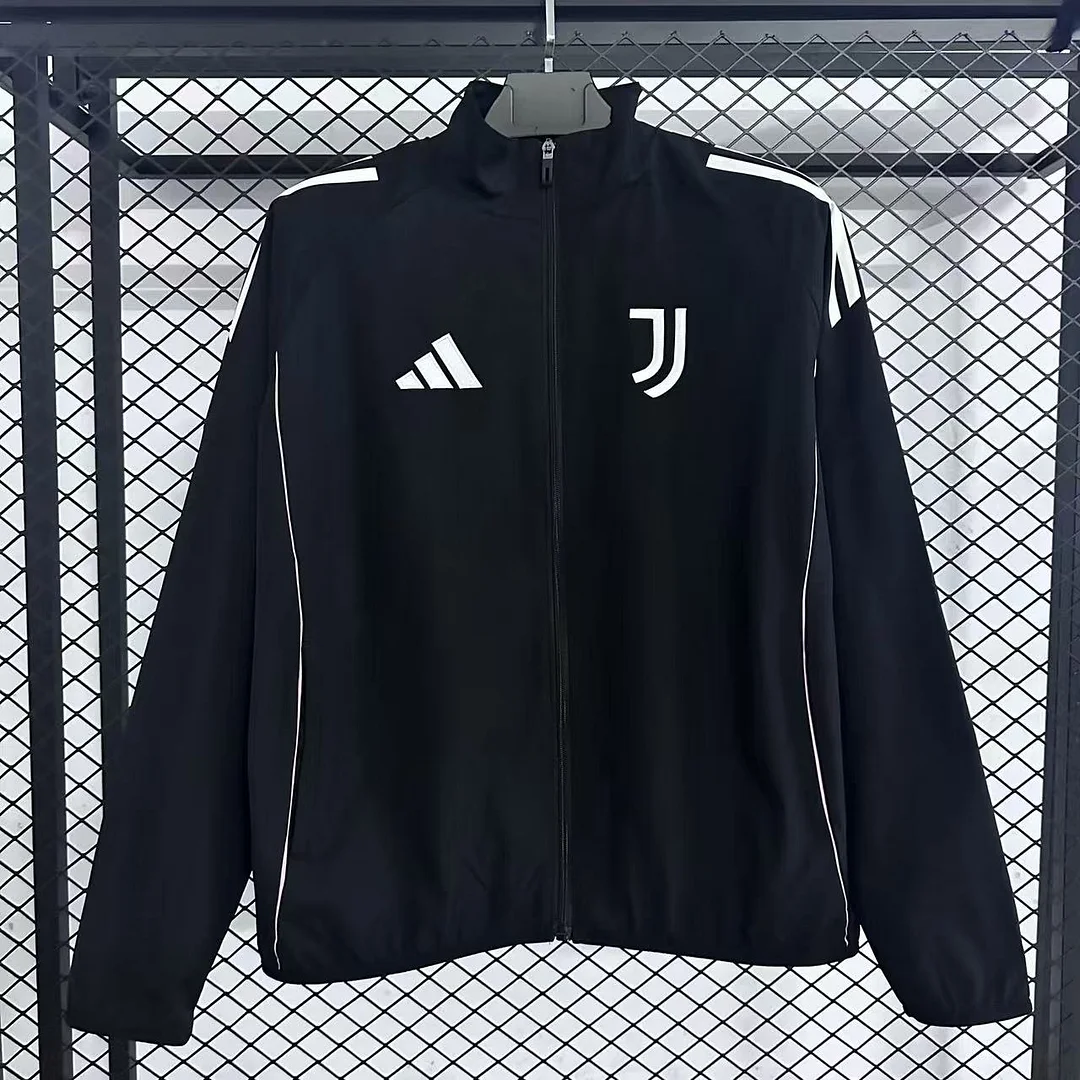 2025/26 Juventus Windbreaker Black Jersey 