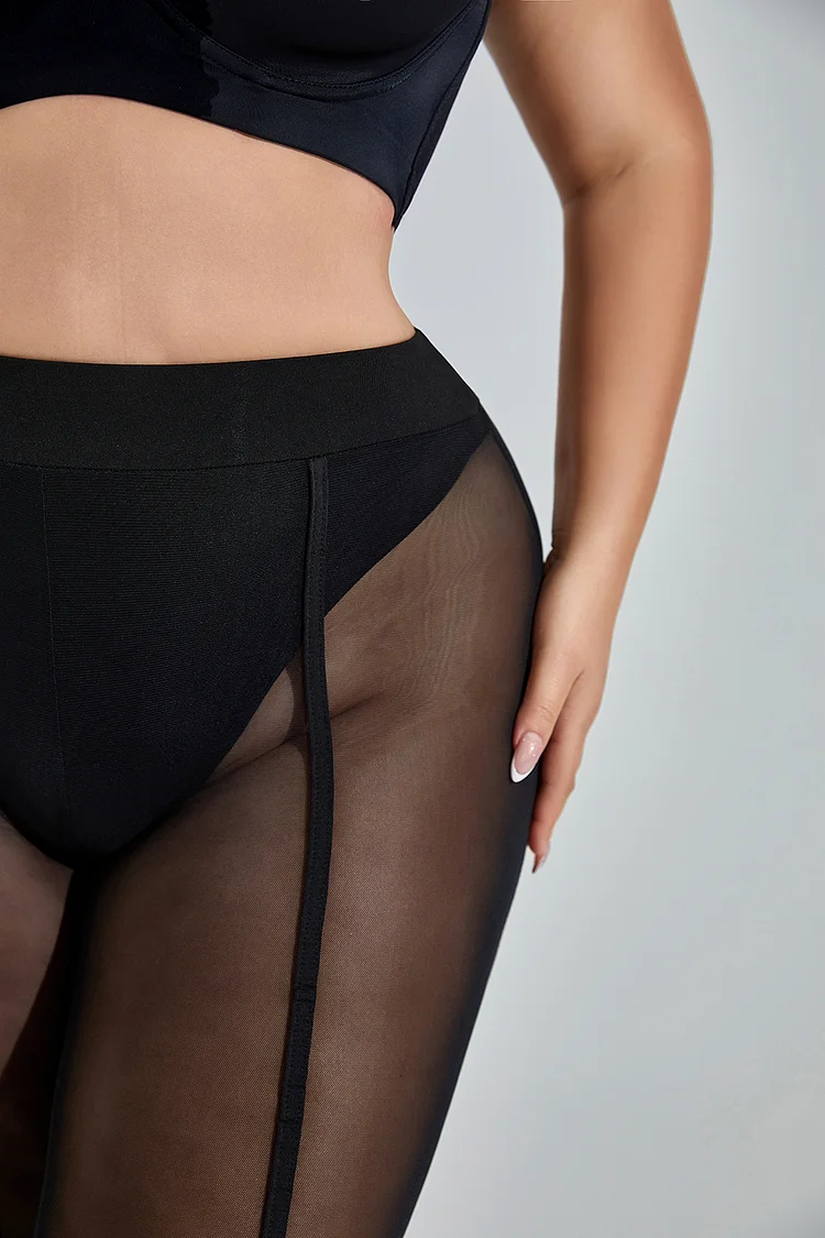 Xpluswear Design Plus Size Butt Lift Open Elastic Shapewear