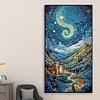 Diamond Painting-5D Full Round Drill Abstract World(70*40 CM)