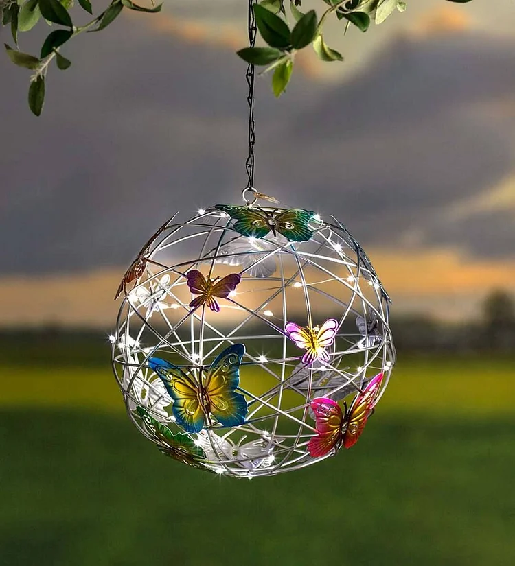Mesh ball for solar lighting