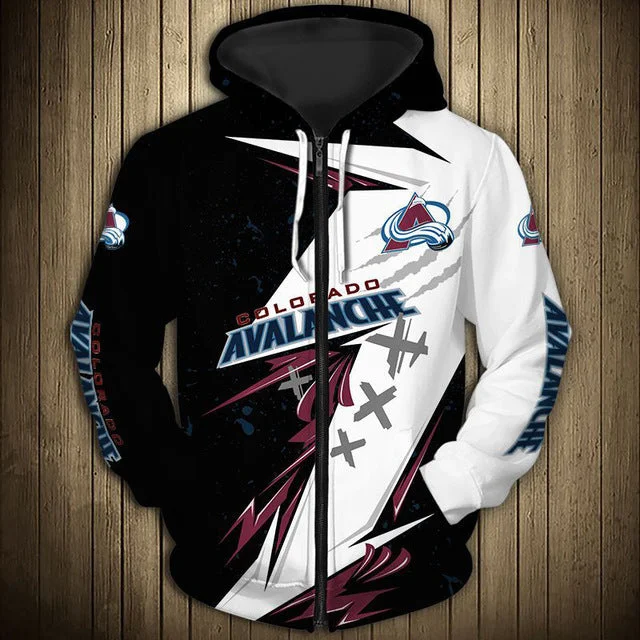 Colorado Avalanche Hoodie 3D Rocky Mountain Custom Avalanche Gift