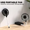Mini USB Fan 360 Degree Adjustable Small Personal Fan for Power Bank Laptop PC for Home Office Car Outdoor Travel Summer Gifts