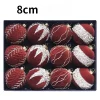 12PCS Velvet Hanging Decor Balls for Christmas Tree