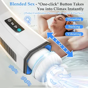 Hgod 007 Third Generation Retractable Heating Sucking And Vibrating Male Masturbator