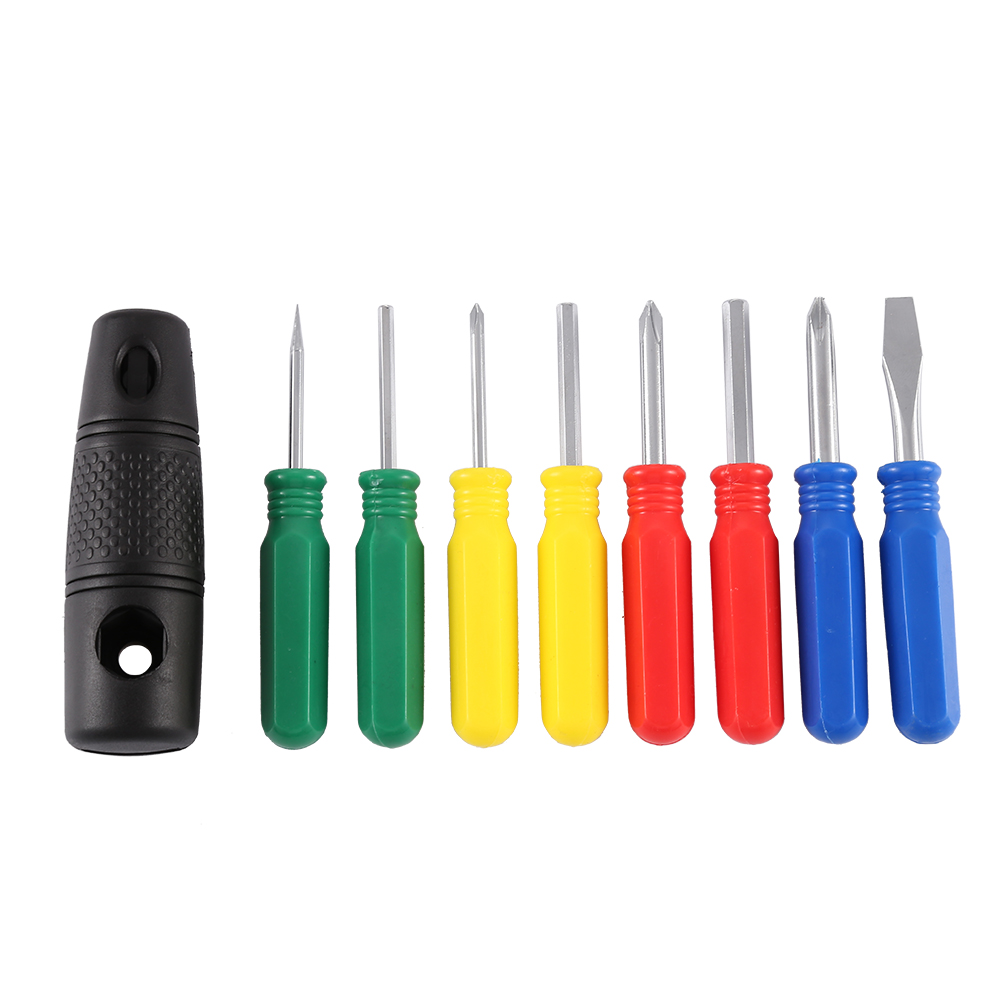 

Multipurpose Screwdriver Set with Handle Electrician Repairing Hand Tools, Multicolor, 501 Original