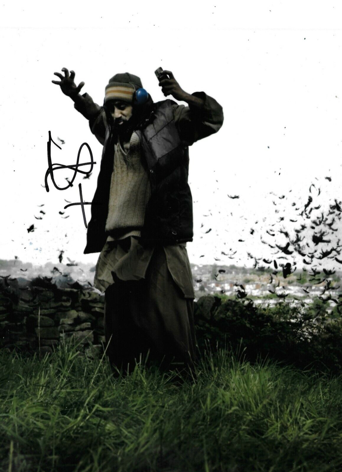 Adeel Akhtar Signed Four Lions 10x8 Photo Poster painting AFTAL