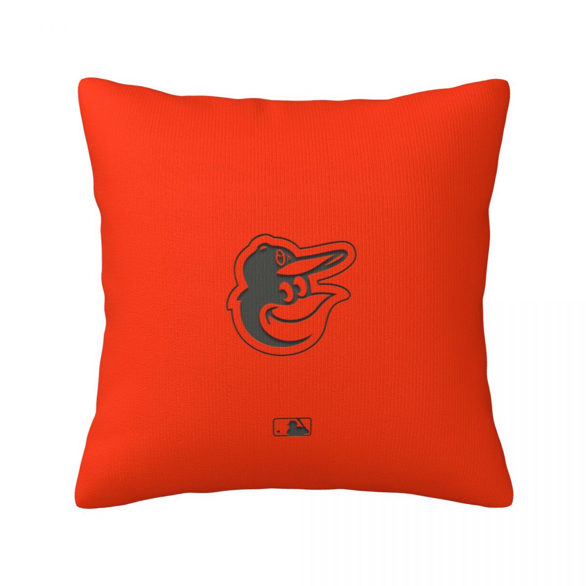 Baltimore Orioles Gray And Orange Pillow Covers 18x18 Inch