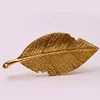 Vintage Golden Leaf Catering Napkin Ring