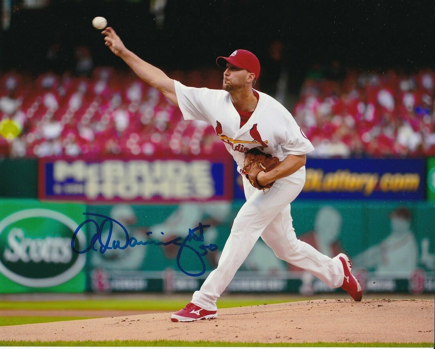 Adam Wainwright Autographed Signed 8x10 Photo Poster painting ( Cardinals ) REPRINT