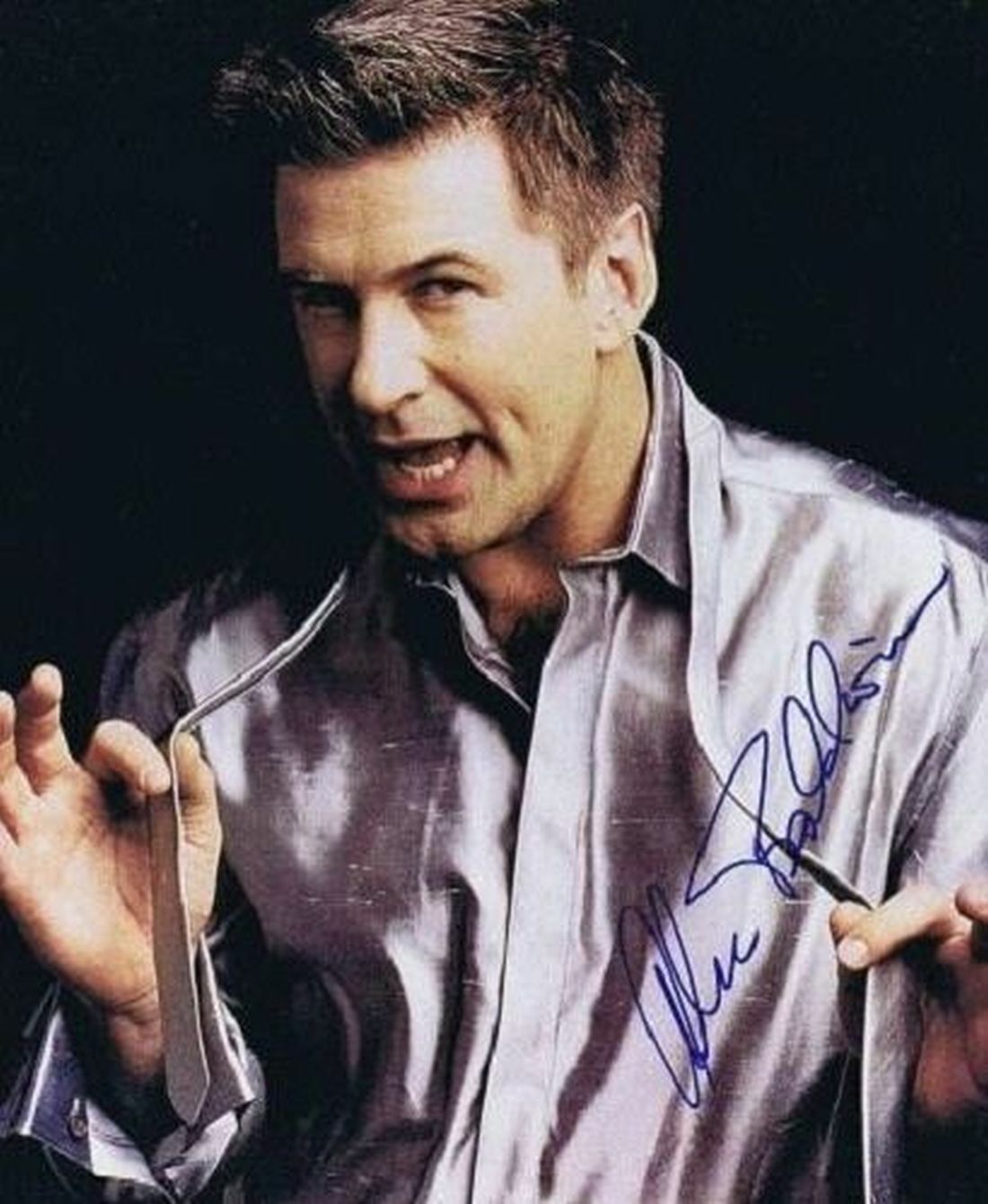 ALEX BALDWIN, ACTOR AUTOGRAPHED 8X10 Photo Poster painting WITH COA