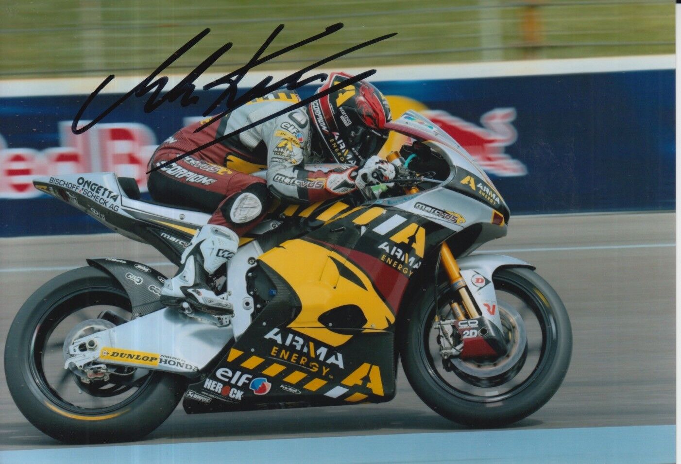 Mika Kallio Hand Signed 7x5 Photo Poster painting Marc VDS Racing Moto2 MotoGP 1.