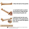 Stick and Ball Game, Funny Interactive Tabletop Game Steel Ball Rolling Game