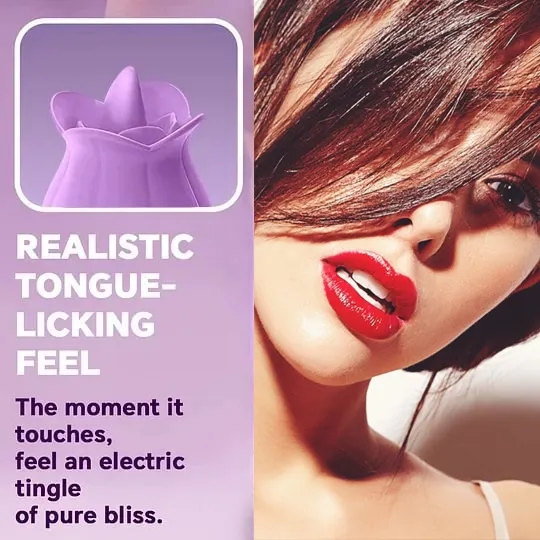 Oral-Like Combo &ndash; Rose & MLEM Tongue Massager