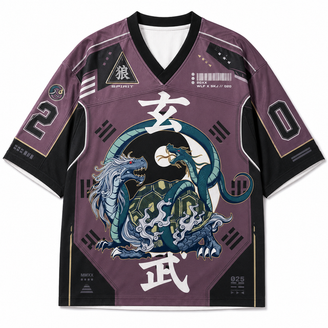 Genbu Wave Mesh Jersey