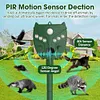 Solar Animal Repeller Mouse Repellent IP44 Waterproof for Raccoons Rabbits Foxes