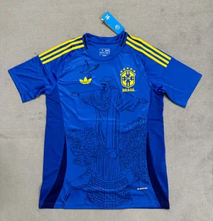 2024 Brazil Concept Edition Blue Football Shirt 1:1 Thai Quality