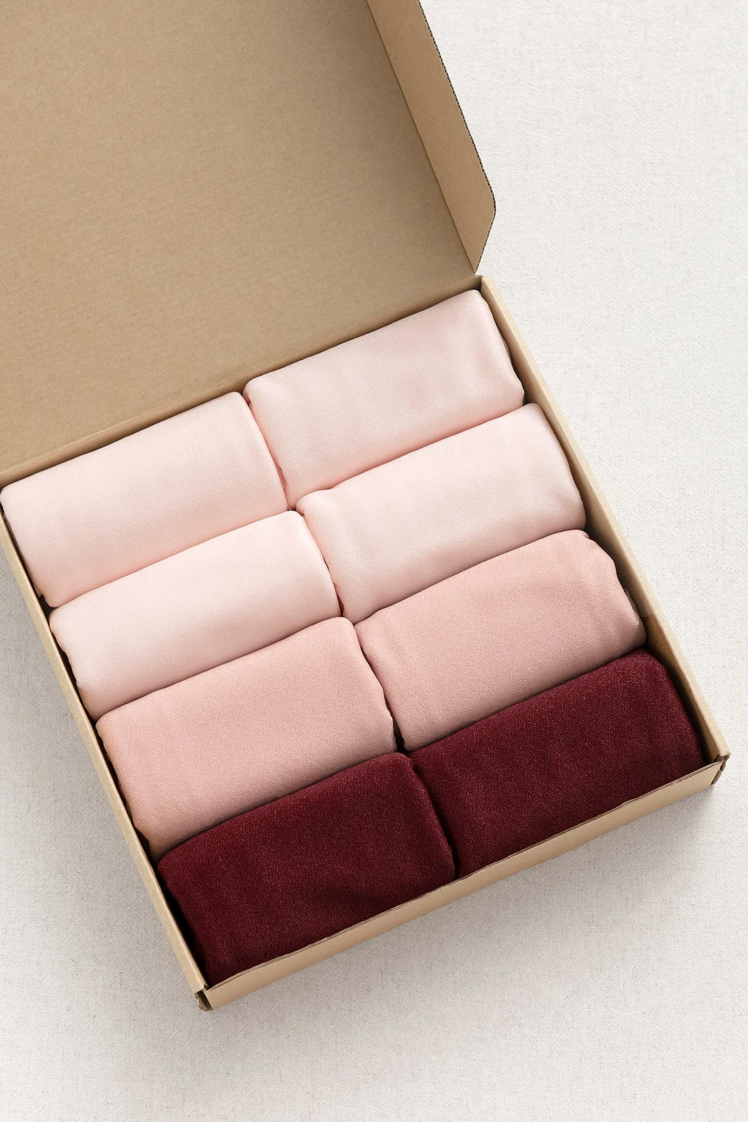 Sheer Backdrop Curtain Panels 14.5" x 10ft (Set of 8) - 4 Colors