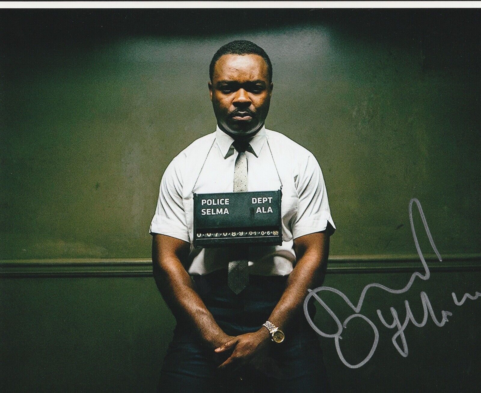 * DAVID OYELOWO * signed autographed 8x10 Photo Poster painting * SELMA * 1