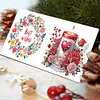 6Pcs Diamond Painting Love Flower Gifts Diamond Painting Greeting Card for Adults Beginners