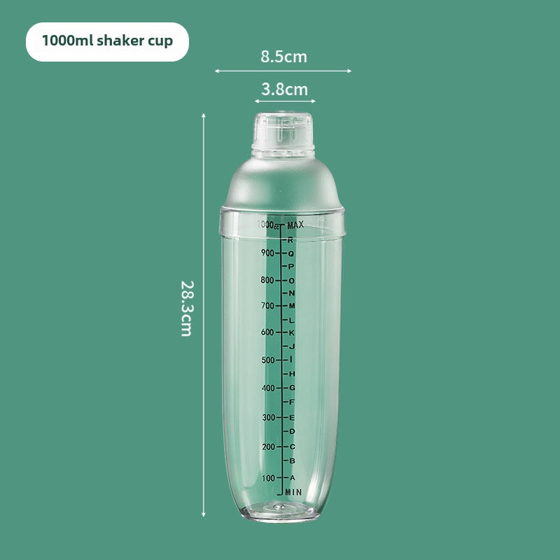 Schick Cup Hand Rocker Pot Shaker With Scale Milk Tea Shop Shake Cup Set Shake Milk Tea Tool Drink Tool